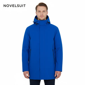 OEM Winter Windproof  Men Puffer Long Jacket Coat Parka