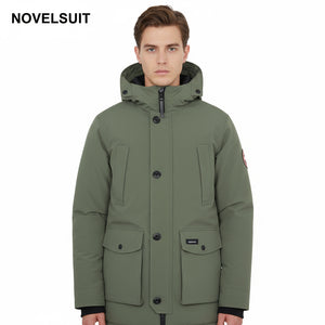 OEM Winter Men's Thick Thermal Parka  Jacket