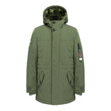 OEM Winter Men  Parka Long Hooded Padded Puffer Jacket
