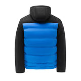 OEM Men's Hooded Winter Coat Warm Puffer Jacket Thicken Cotton Coat with Removable Hood