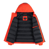 OEM Men's Keep Warm High-end Winter Outdoors Zip up Parka Puffer Jacket