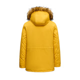 OEM Men's Winter Coats Thicken Parkas Hood Long Padded Puffer Jacket