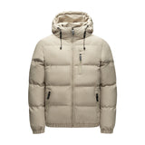 OEM Waterproof Winter Coat  Thickened Hooded Custom Men's Puffer Jacket Men