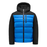 OEM Men's Hooded Winter Coat Warm Puffer Jacket Thicken Cotton Coat with Removable Hood