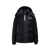 OEM Waterproof Winter Coat Thickened Shiny Hooded Custom Puffer Jacket Men