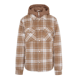 OEM Mens Winter Flannel Plaid Jackets