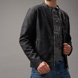 OEM Men's Classic Vintage Leather Casual Jackets
