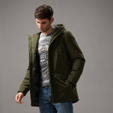 OEM Winter Men  Parka Long Hooded Padded Puffer Jacket