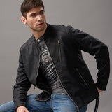 OEM Men's Classic Vintage Leather Casual Jackets