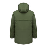 OEM Winter Men  Parka Long Hooded Padded Puffer Jacket