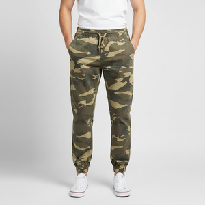 ODM Mens Cargo Pants Casual Lightweight Elastic Waist Drawstring Tapered Pant with Pockets