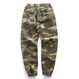 ODM Mens Cargo Pants Casual Lightweight Elastic Waist Drawstring Tapered Pant with Pockets