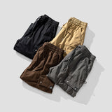 ODM Men's Casual Pants - Cotton Chino Cargo Pants  Drawstring Sweatpants in Twill Track Jogging