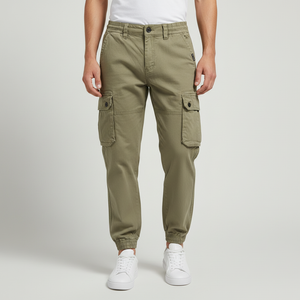 ODM Men's Baggy Cargo Pants Loose Fit Harem Joggers with Pockets