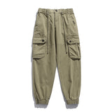 ODM Men's Baggy Cargo Pants Loose Fit Harem Joggers with Pockets