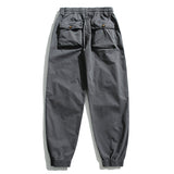 ODM Men's Baggy Cargo Pants Trendy Casual Parachute Pant Loose Fit Harem Joggers with Pockets