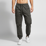 ODM Men's Baggy Cargo Pants Trendy Casual  Loose Fit Harem Joggers