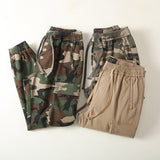 ODM Men'S New Cargo Pants Hip Hop  Cargo Pants Elastic Waist Baggy Trousers