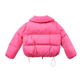 ODM Women's Winter Warm Bubble Puffer Jacket  Crop Style Women