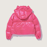 ODM Fashion Casual Female Ladies Down Jackets Bubble Women's Jacket and Shinny Puffer Winter Coat for Women OEM Serviced