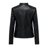 ODM PU Leather Jacket Women's Autumn Casual Motorcycle Jacket