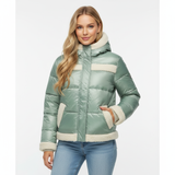 ODM Winter Fashion Ladies Puff Jackets Lamb Wool Fleece Warm Fur Women'S Coat