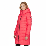 ODM Women Long Puffer Jackets Winter Season Casual  Hooded Jackets