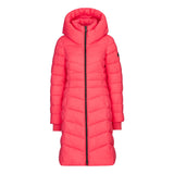 ODM Women Long Puffer Jackets Winter Season Casual  Hooded Jackets
